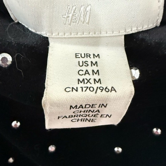 Black Dress with Rhinestones H&M - Picture 5 of 5